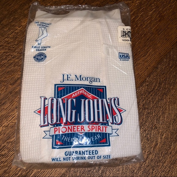 J E MORGAN VINTAGE THERMAL UNDERWEAR (n) - Picture 1 of 4
